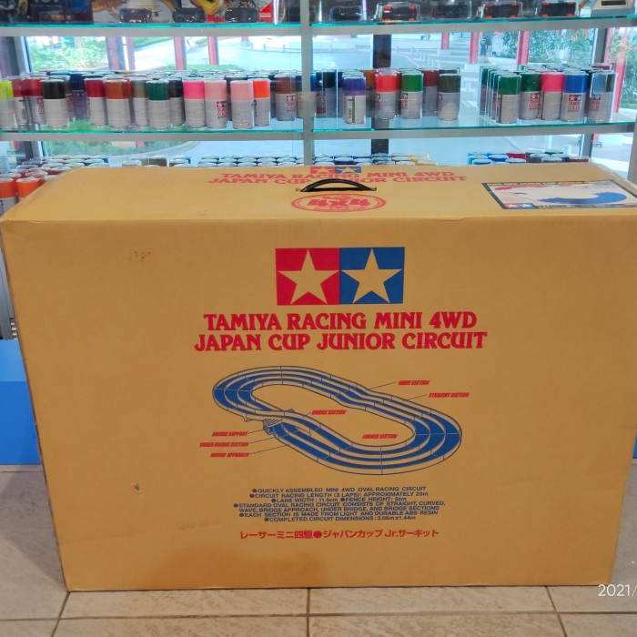 PROMO TAMIYA 94892 MINI 4WD JAPAN CUP JUNIOR CIRCUIT(TRACK 3 JALUR ORIGINAL) TERMURAH