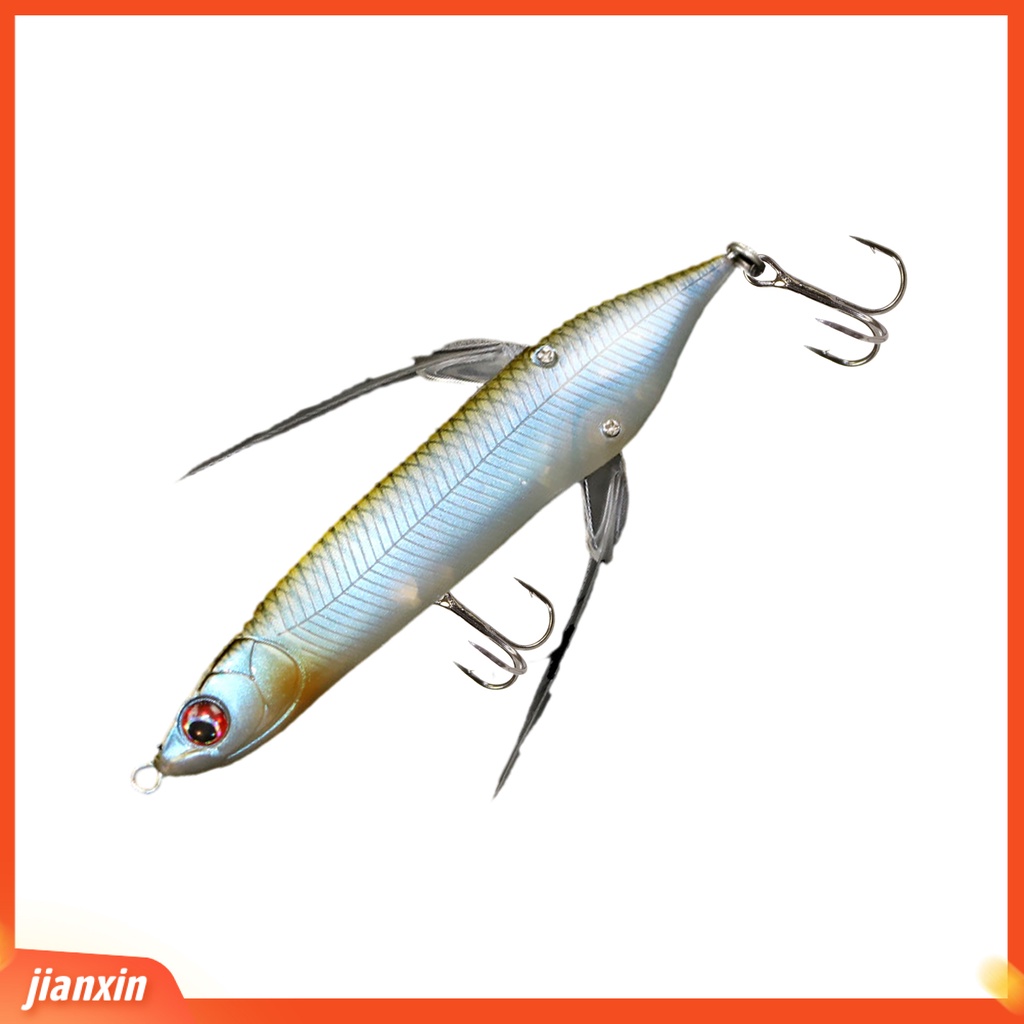 [Jianxin] 8cm/6.5g Umpan Keras Realistis Fisheye Tajam Kait Simulasi Menggoda Angling Simulasi Capung Permukaan Umpan Memancing Luar Ruangan