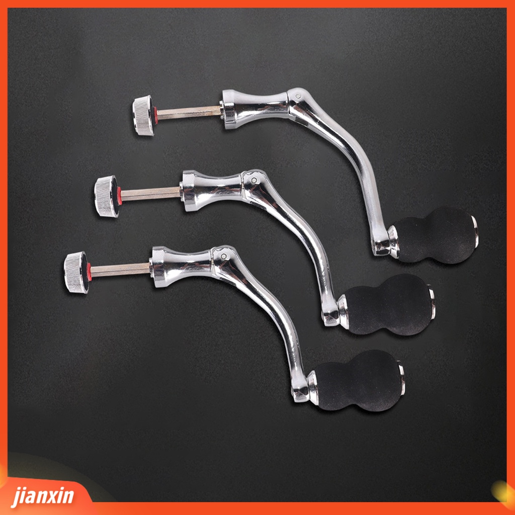 [Jianxin] fishing Rocker Anti-Oksidasi Non-slip Nyaman Grip Stabilitas Tinggi Angling Metal Fishing Reel Modifikasi Rocker Memancing Luar Ruangan