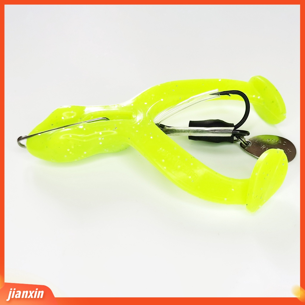 [Jianxin] lure Hook Tajam Penembus Tinggi Tahan Gigit Semua Air Yang Berlaku Menggoda Angling PVC Memancing Thunderfrog Kait Ganda Memancing Luar Ruangan