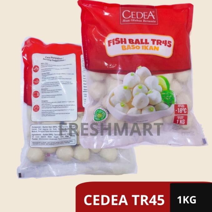 

Cedea Bakso Ikan premium 1kg TR 45 fish ball