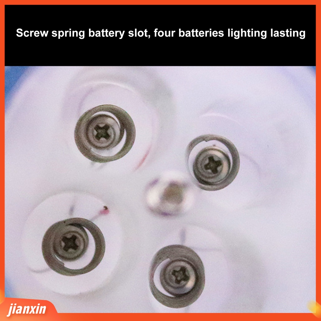 [Jianxin] Lampu Pancing Led Terang Tahan Air Warna-Warni