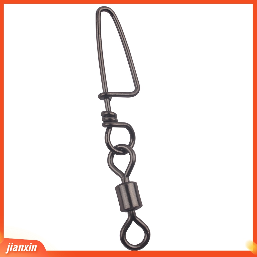 [Jianxin] 30pcs Kili-kili Pancing Barrel Swivel 8 Bentuk