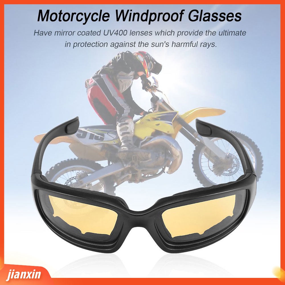 [Jianxin] motor.id Kacamata Goggle Anti UV / Debu / Angin untuk Outdoor / Motor