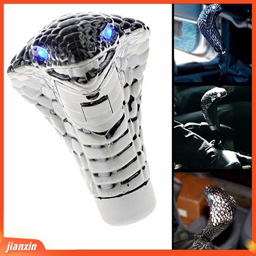 [Jianxin] Universal LED Eyes Car Wave Manual Gear  Knob Snake Shifter