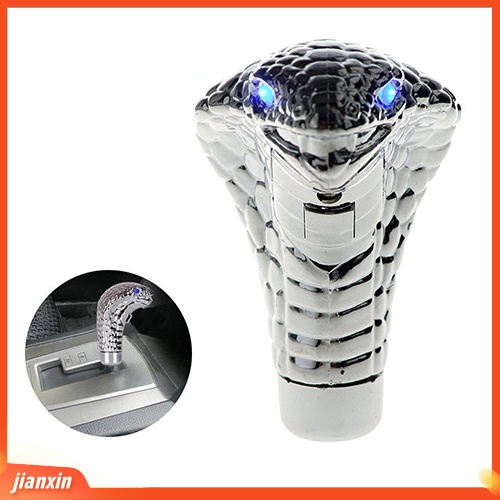 [Jianxin] Universal LED Eyes Car Wave Manual Gear  Knob Snake Shifter