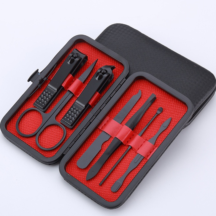 Alat Potong Gunting Kuku DOMPET Manicure Set 7 In 1 Pedicure