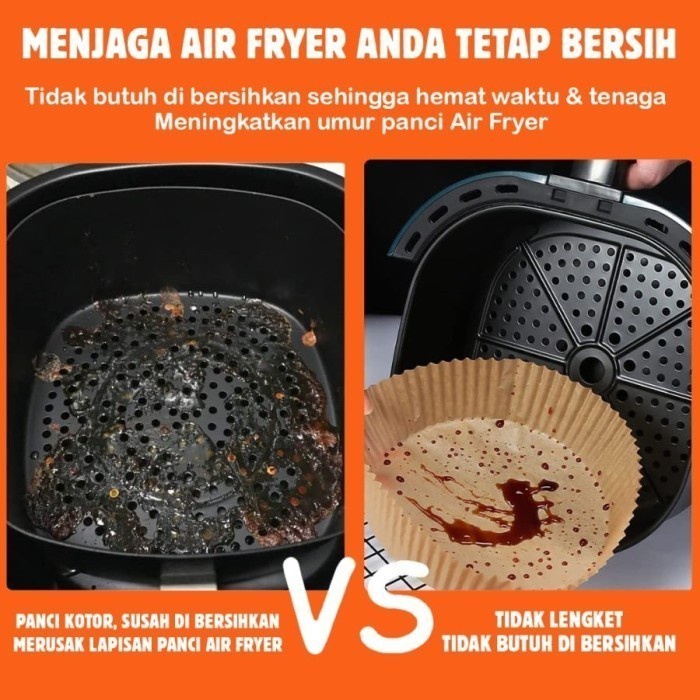 FM FIT Magic Paper V9 kertas air fryer