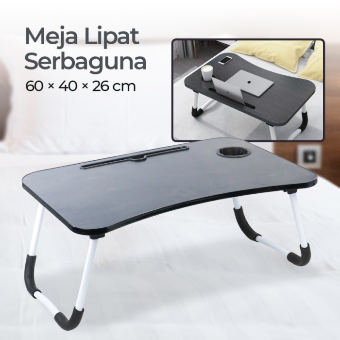 FM FIT Stand Meja Laptop Lipat STUDY Anak Portable sofa samping tempat tidur