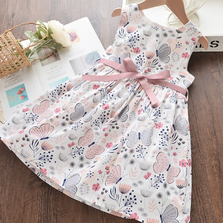 HARGA GROSIR Dress anak perempuan bahan katun import /gaun anak cewek rok mini / Dress ulang tahun ?