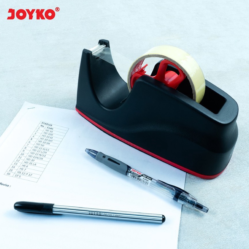 

Produk Premium.. Joyko Tape Dispenser Tempat Alat Potong Solatip Isolasi Selotip TC-116 39