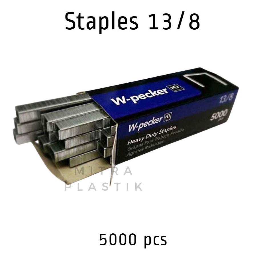 

Staples W-pecker 13/8 Staples Heavy Duty Staples Besar Isi Hekter • ZMB.25Jn23p