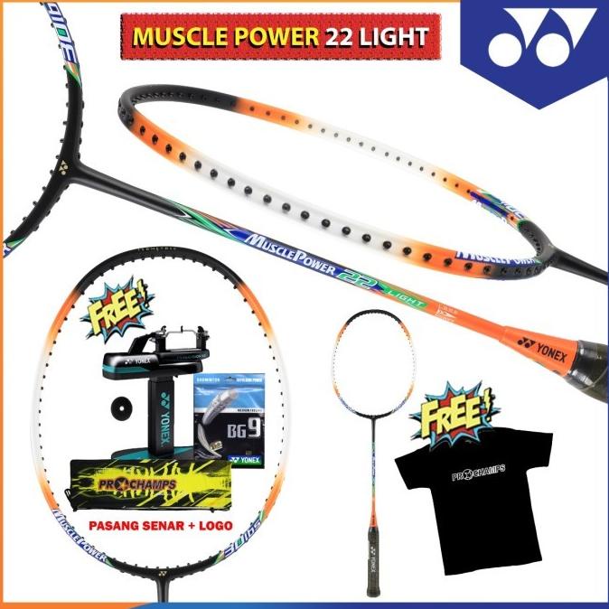 Yonex Muscle Power 22 Light Raket Badminton Original Nadinealmirastore