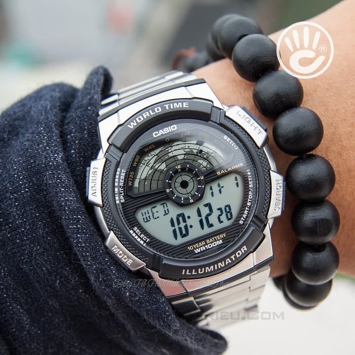 Casio Ae-11Wd-1A Illuminator Garansi Resmi Casio 1 Tahun