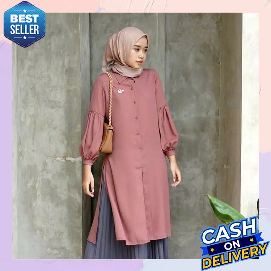 Syifa Tunik Terbaru Terupdate Terlaris Viral Fashion Week Citayem Dianara Tunik / Tunik Jumbo / Paka