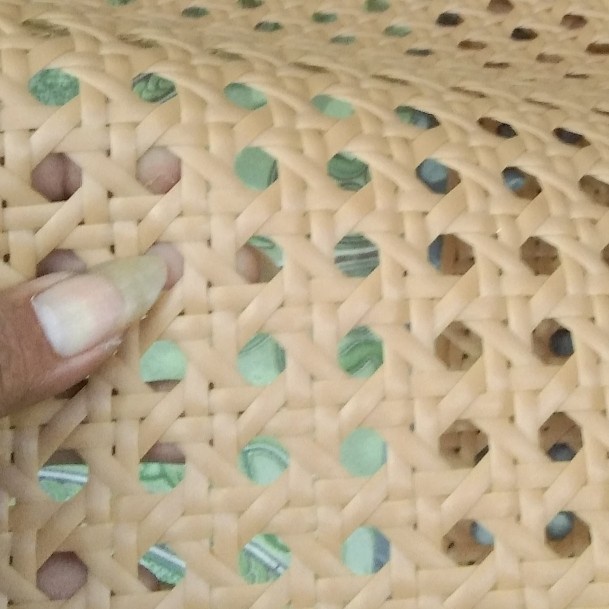 Hidi Webbing Rotan Sintetis Lembaran Meteran Anyaman Tanjung