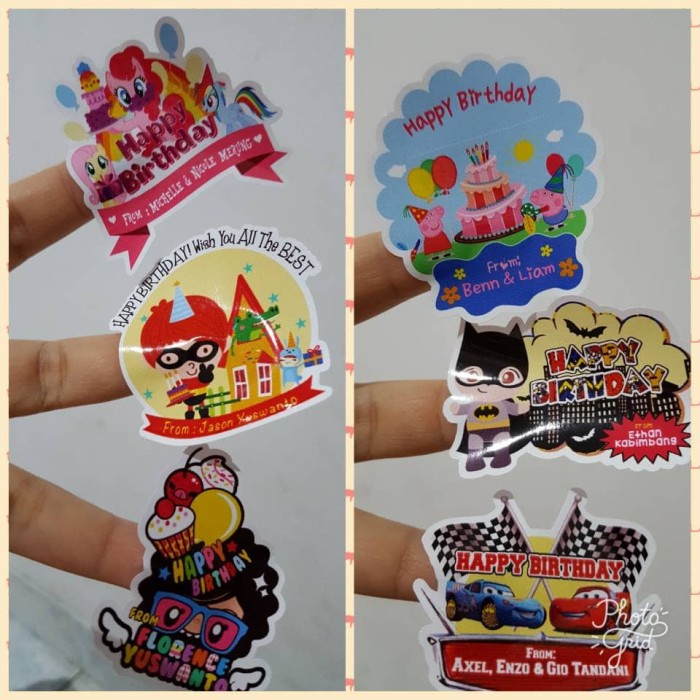 

CUTTING STIKER UCAPAN ULANG TAHUN STIKER HAPPY BIRTHDAY qab03