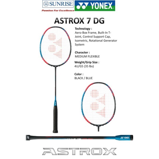 Raket Yonex Astrox 7 DG