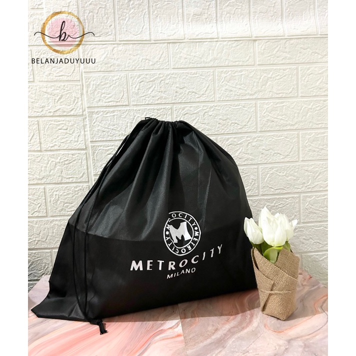 Di⚡kon   METROCITY MILANO DustBag Pengganti Sarung Tas Pelindung Debu Serut Dust Bag DB Branded METRO CITY