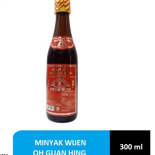 

MINYAK WIJEN HALAL MINYAK WIJEN MATAHARI OH GUAN HING SESAME OIL 300 ML