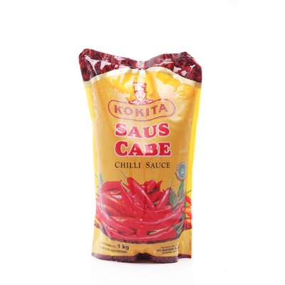 

KOKITA SAUS CABAI SAMBAL 1 KG CHILLI SAUCE CHILI