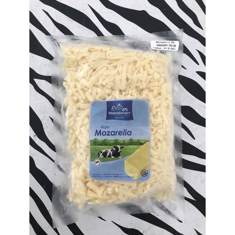 

SHREDED OLDENBURGER 250 GR MOZA MOZARELLA MOZARELA