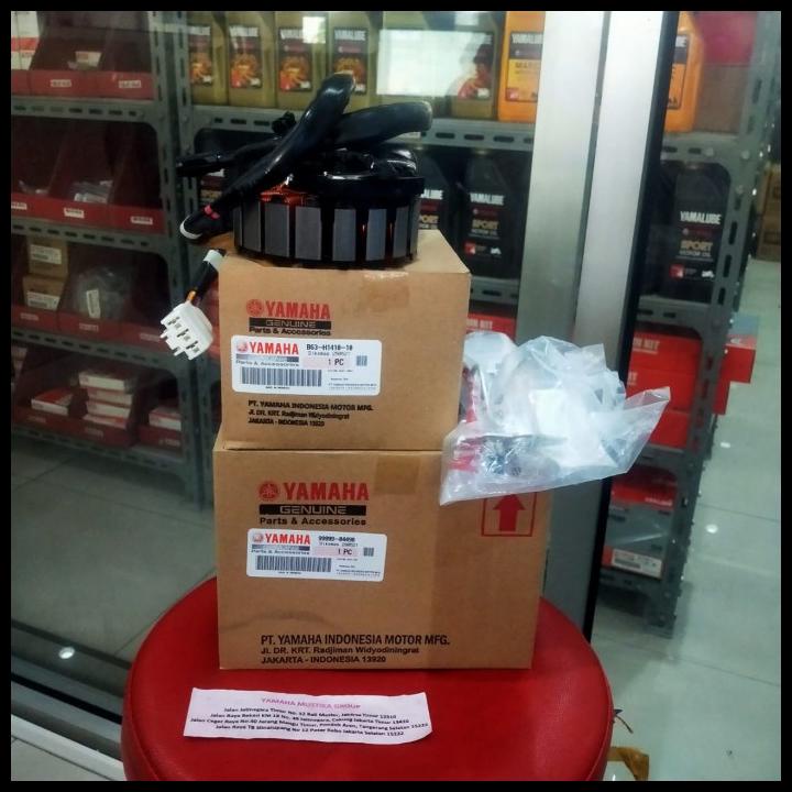Spull Aerox Kabel panjang + breket Original Yamaha