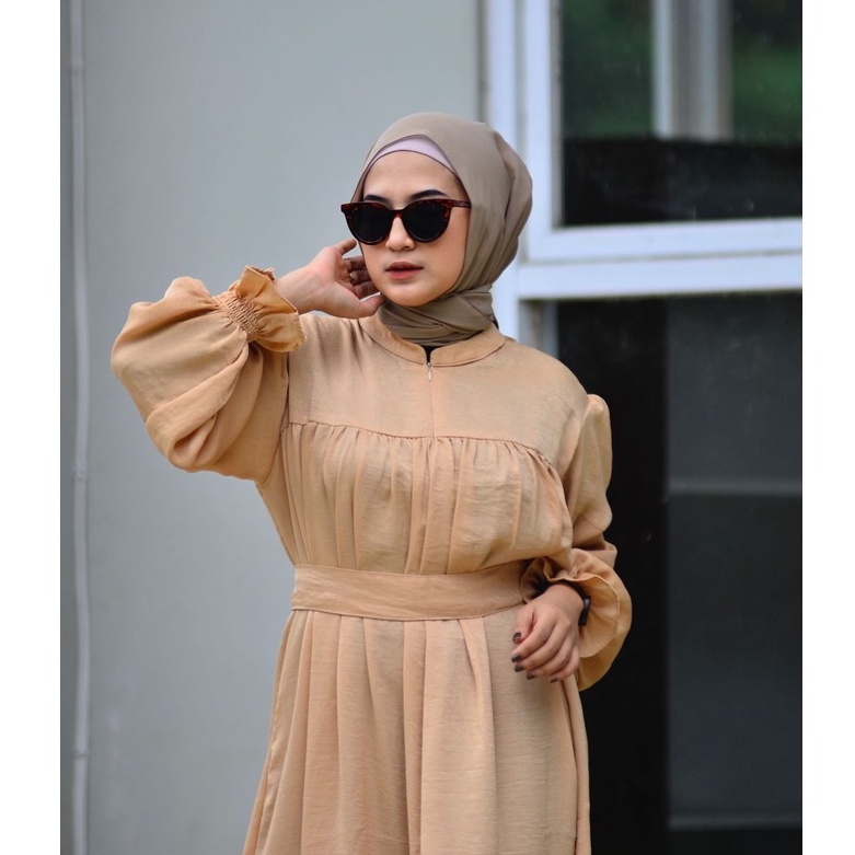 RAABIHA Santorini Dress I Dress Silk Kekinian I Dress Lebaran