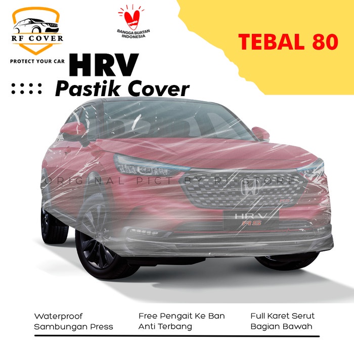 BEST PRODUCT" HRV Body Cover Mobil Plastik HRV Sarung Mobil HRV Transparan