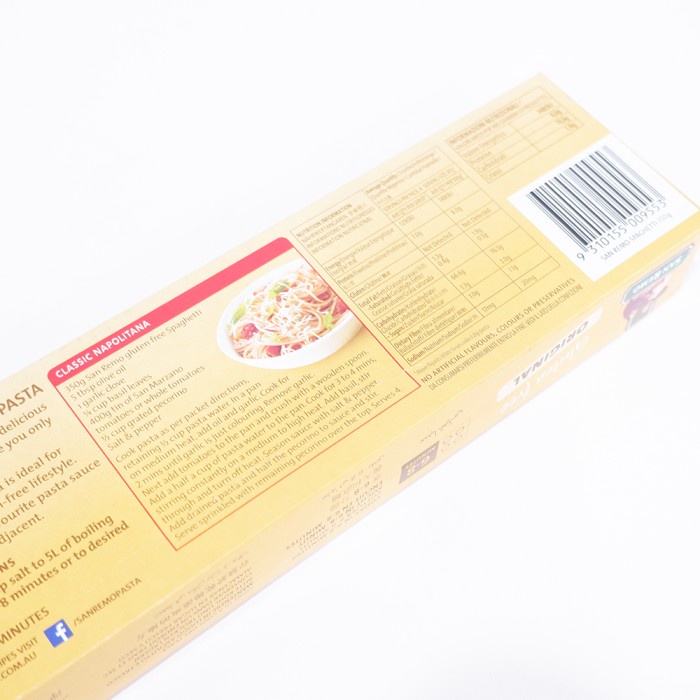 

350G Spaghetti Pasta Gluten Free - San Remo