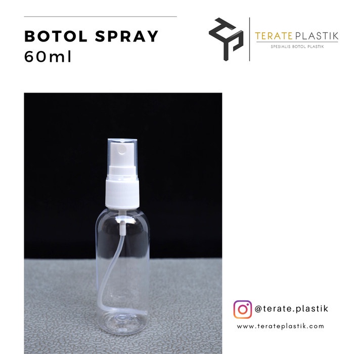 Per 20 Pcs, Botol Semprot Spray 60Ml Botol Spray Kosong