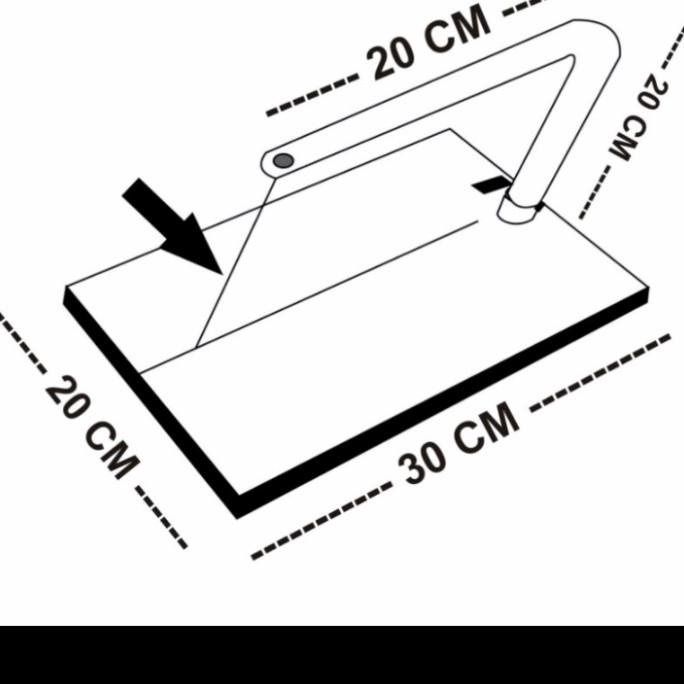 

alat potong Styrofoam model meja