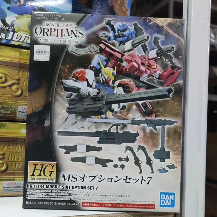 DISKON SPESIAL HG 1/144 MOBILE SUIT OPTION SET 7(56824) TERBARU