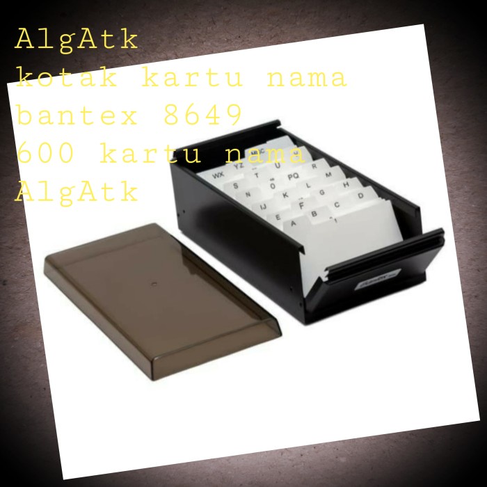 

Terlaris Tempat Kartu Nama Bantex. Name Card Case 600 Kartu Nama. 8649