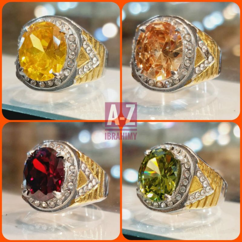 CINCIN BATU AMERICAN DIAMOND