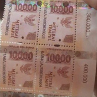 

1.1 Promo >> materai/perangko original 10.000 1 pcs