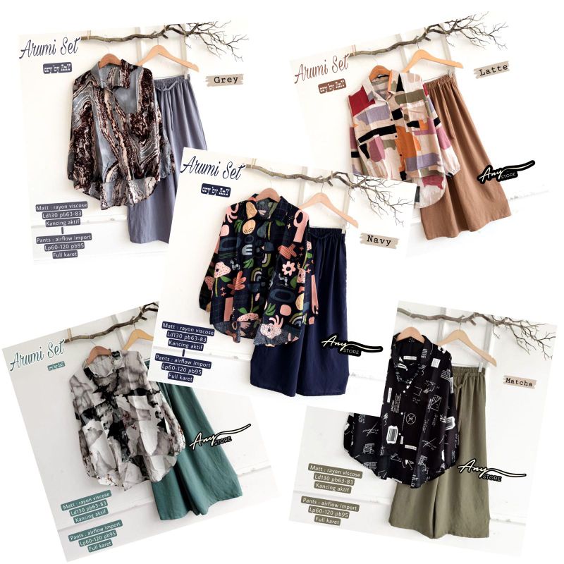 NEW2023 ARUMI SET BY ANY