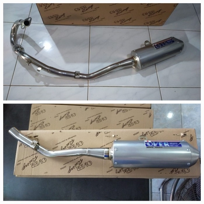 Terlaris Knalpot Over Japan Wr 155 Wr155 Stainless Original