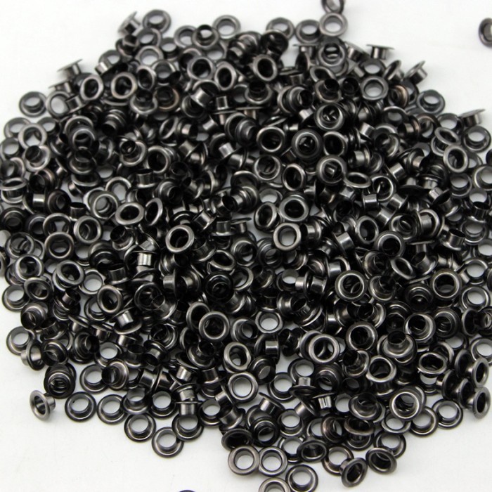 

Terlaris Eyelet 5Mm Black Nikel /Mata Ayam