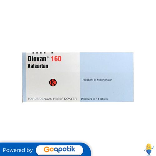 DIOVAN 160 MG BOX 28 TABLET