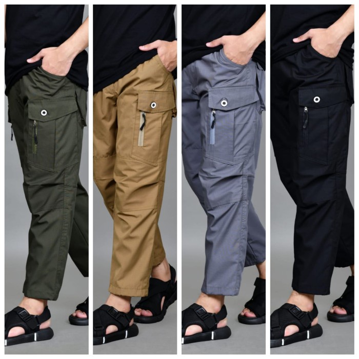 Terlaris Sirwalku Celana Sirwal Cargo, Sirwal Cargo, Celana Cargo Pria, Cargo Pants Pria