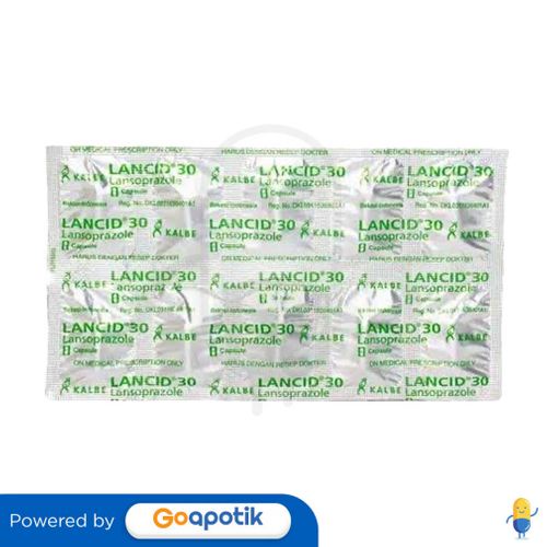 LANCID 30 MG STRIP 10 KAPSUL