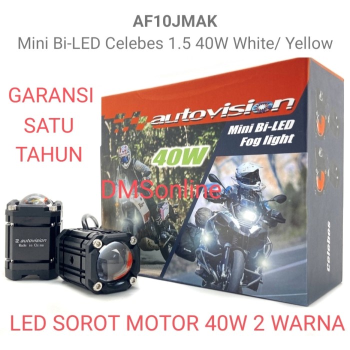 Led Sorot Xmax Nmax Adv Autovision,Led Sorot Motor 2 Warna 40W Garansi