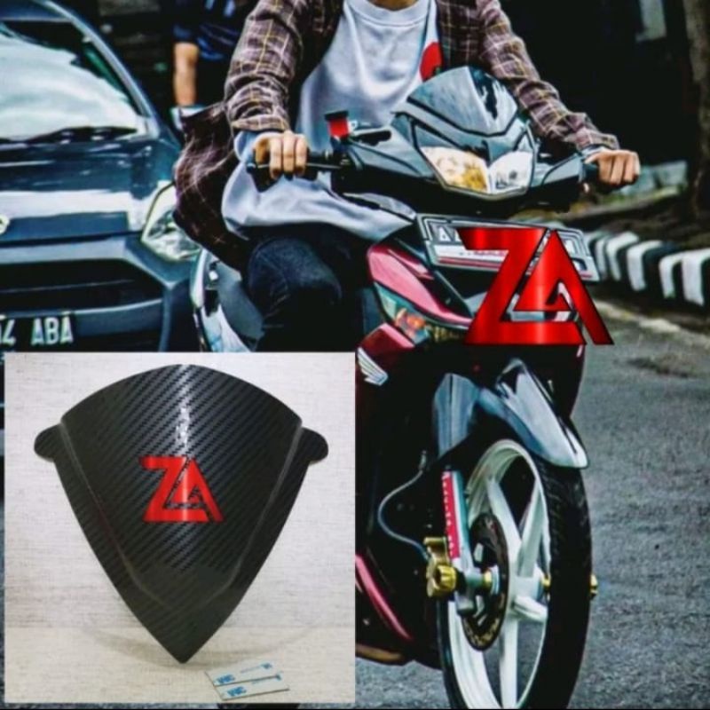 Visor Karbon Supra X 125 R Kualitas Terbaik
