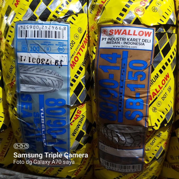 Ban Swalow tubeless 80/90-14 / Ban Swalow 80/90-14 Tubeless