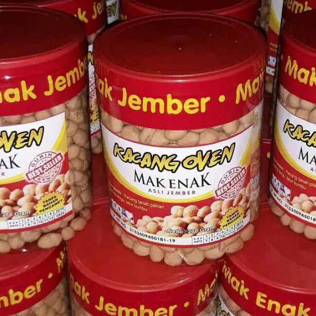 

Paling popular KACANG OVEN 270 GRM KHAS JEMBER 96