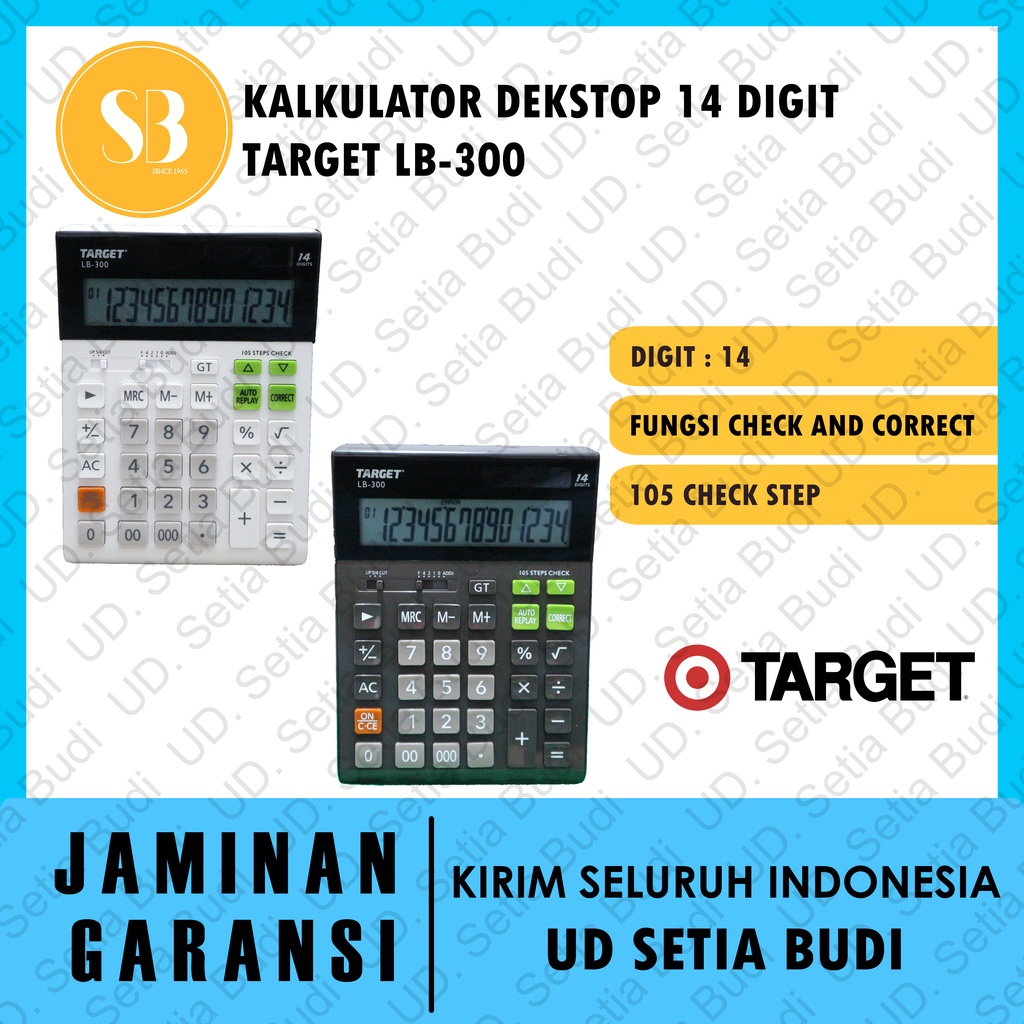 Kalkulator Dekstop 14 Digit TARGET LB-300