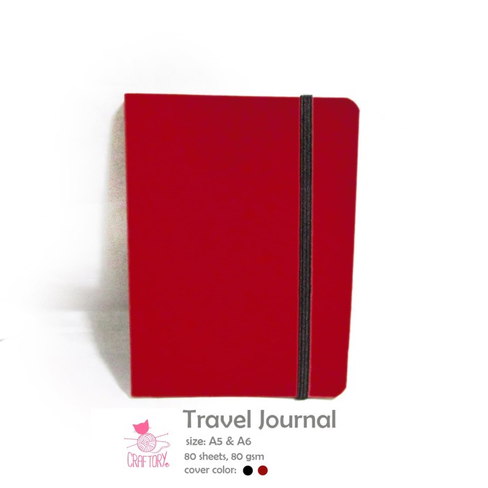 

Terlaris Potentate Travel Book A6 80Gsm Notepad - Notebook - Diary Journal