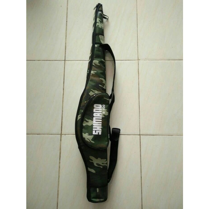 Terlaris Tas Pancing Motif Loreng Shimano Bahan Premium Panjang 100Cm