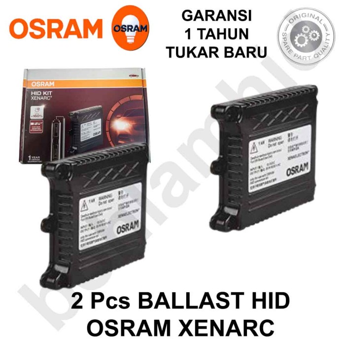 Ballast Hid Osram Xenarc 2Pcs (Genuine) Hanya Ballast